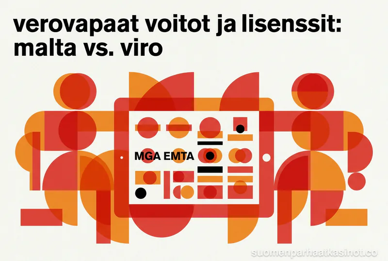 Verovapaat voitot ja lisenssit: Malta vs. Viro
